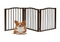  3 Paneles Barrera de Seguridad Plegable para Chimenea de Madera Pino Protección para Mascotas de Puerta Escaleras 153 x 93 x 2