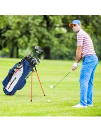  Set con 9 Palos de Golf para Hombres con Bolsa y Putter Regalo Perfecto para Golfistas