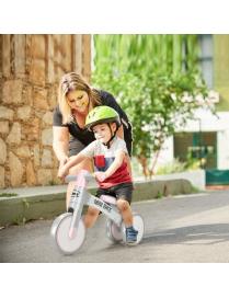 Bici Equilibrio para Niños Bicicleta sin Pedales con 3 Ruedas Correpasillos Ejercitar Habilidades Andador Rosa 58,5 x 23 x 37 