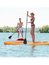  Tabla de Paddle Inflable Tabla Surf L para Jóvenes y Adultos con Remo Regulable con Accesorios SUP para Pesca Navegar Yoga 335