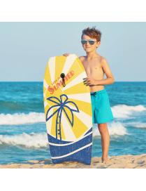  Bodyboard 93 cm Tabla de Paddle con Cuerpo en EPS Tabla Ligera Aparato Surf con Cola Creciente para Adolescentes en Piscina y 