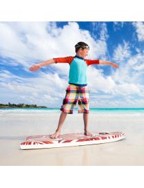  Tabla de Cuerpo 93 cm Bodyboard con Cuerpo en EPS Tabla Ligera Aparato Surf con Cola Creciente para Adolescentes en Piscina y 