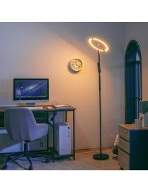  Lámpara LED de Pie con Mando Lámpara con Regulación de Luz Temperatura de Color Moderna para Oficina Salón Dormitorio 187,5 cm