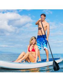  Tabla Hinchable Paddle Board Surf Sup 305x76x15cm Incluye Mochila Bomba Línea de Seguridad y Kit de Reparación Stand Up