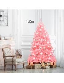  1,8m Árbol de Navidad con Color Cerezo Aspecto Frondoso y 1036 Ramas Fácil de Montar  Perfecto Como Decoración