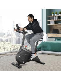  Bicicleta Estática con Resistencia Magnética Bici para Fitness con Trasmisión por Correa Pantalla LCD para Casa Gimnasio